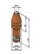Круглый зуб (резец) BTK 03 - посадка 25 мм BTK 03 фото 1