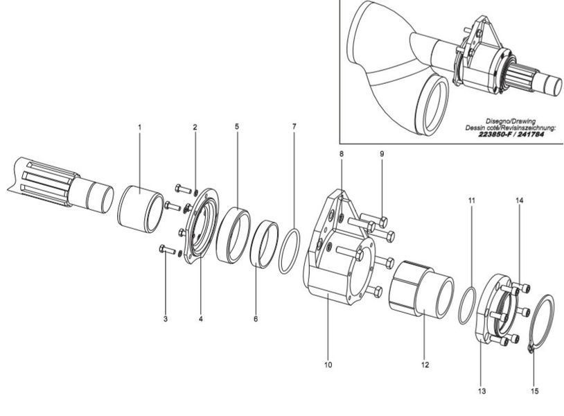 Cifa 223700 Втулка CF223700 фото